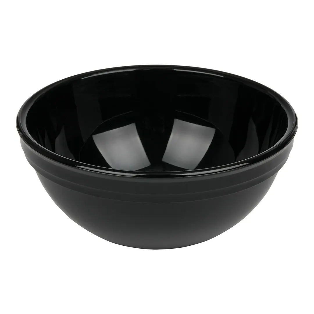 Cambro 50CW110 Nappie Bowl – 15 oz (5‑1⁄4" dia.) Black Polycarbonate, NSF‑Certified, Glossy Finish
