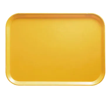 Cambro 57171 Rectangular Tray, 4-15/16" x 6-15/96" Fiberglass, Tuscan Gold, Dishwasher Safe