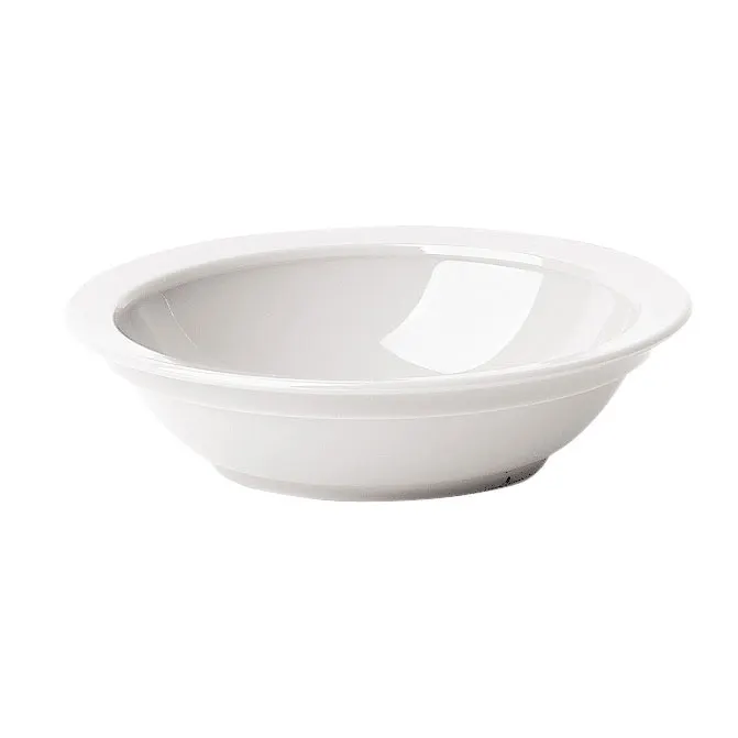 Cambro 60CW148 Grapefruit Bowl, 6" Dia x 1.5" H, 11 oz, White Polycarbonate, NSF, Made in USA