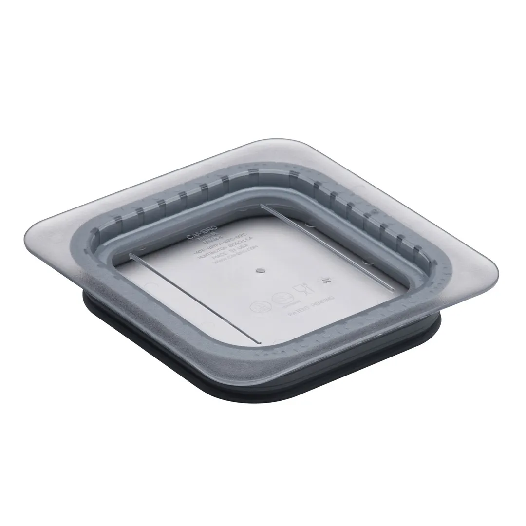 Cambro 60CWGL135 GripLid,Lid for GN 1/6 Pan (6-3/8" x 6-15/16"), Stackable, Gasket, FDA/NSF Approved