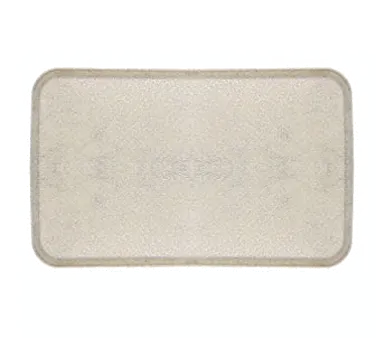 Cambro 810531 Camtray Tray, 8" x 9-7/8" Fiberglass, Galaxy Silver Finish, NSF, Dishwasher Safe