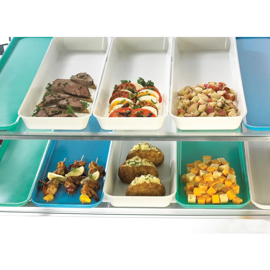Cambro 8302MT145 Bakery Tray, Yellow Fiberglass, Rectangular 8-7/16" x 30" x 2", Dishwasher Safe