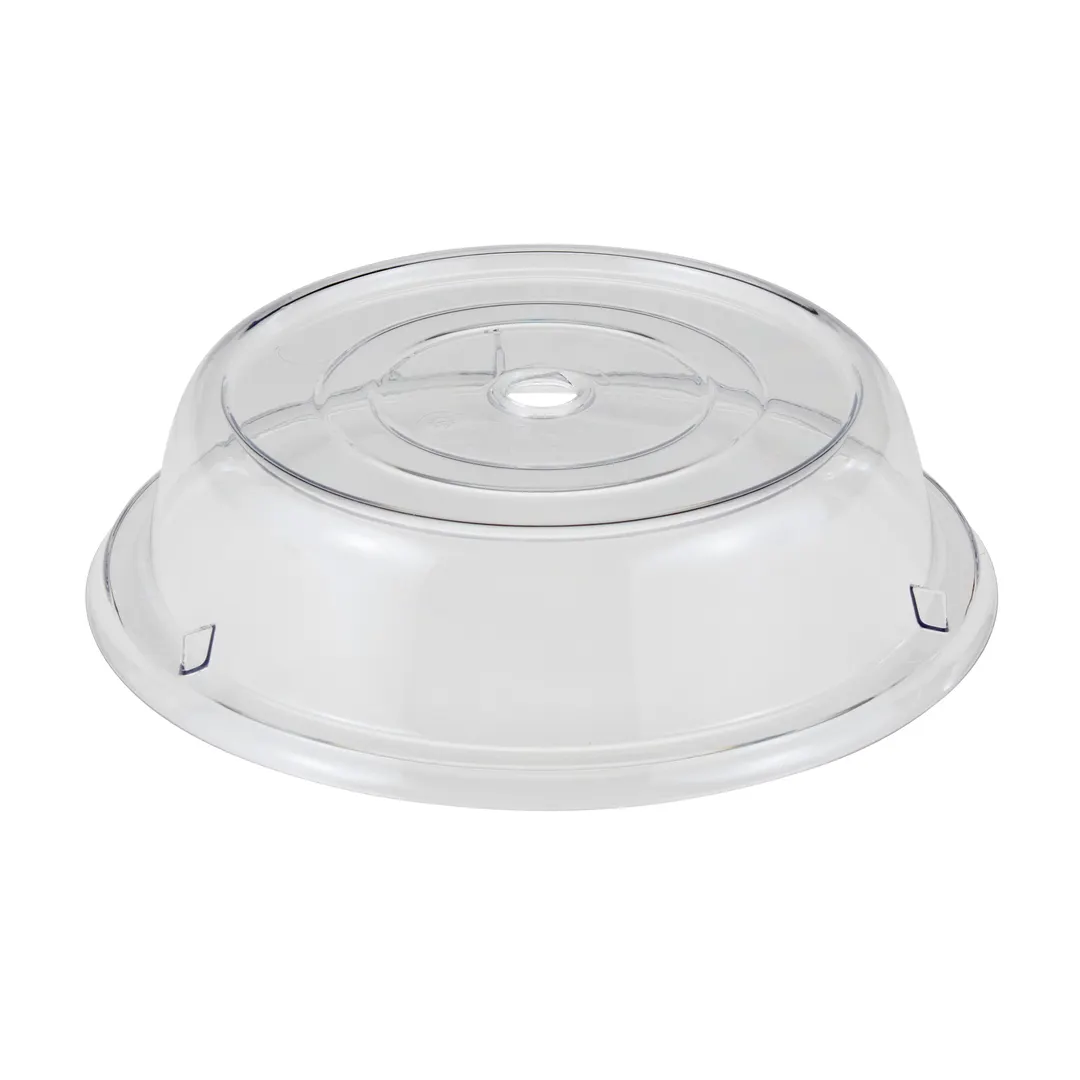 Cambro 9011CW152 Clear Poly Plate Cover – 10" Dia, 2.875" H, Round, Stack NSF Safe 210°F Carts USA