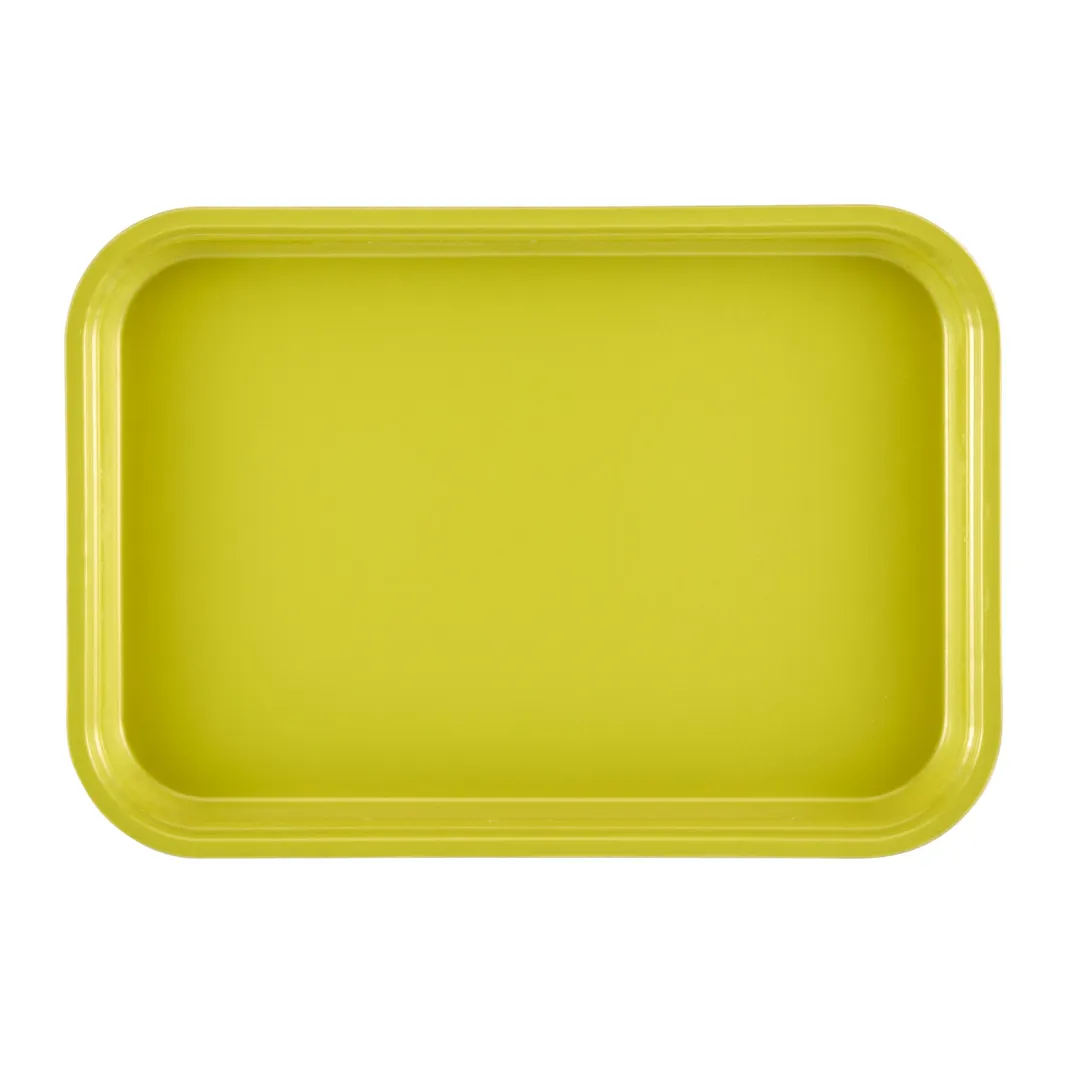 Cambro 913MT145 Tray – 8-7/8" x 12-3/4" x 1" Fiberglass, Yellow, Dishwasher Safe