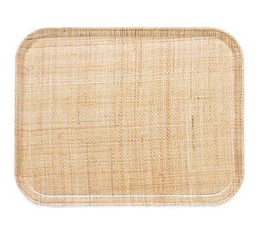 Cambro 915204 Rectangular Tray, 8.75" x 15" Fiberglass, Wood-Design Color, NSF & Dishwasher Safe