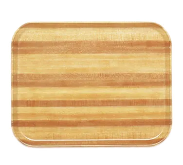 Cambro 915303 Rectangular Tray, 8-3/4" x 15", Fiberglass, Wood‑Design Color, Dishwasher Safe, NSF