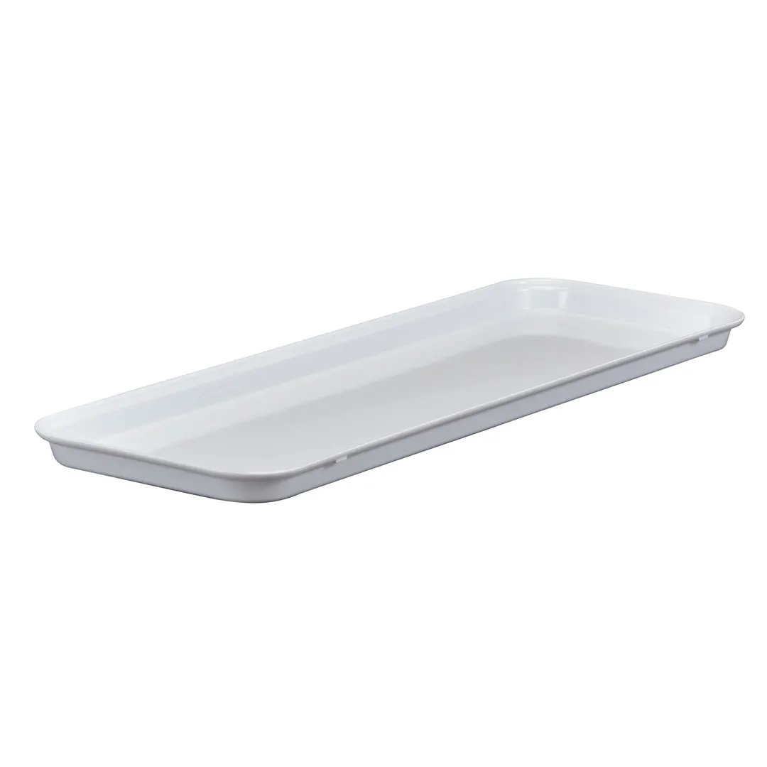 Cambro 926MT148 Tray, 8-7/8" x 25-9/16" x 1" Rectangular White Fiberglass, NSF, Dishwasher Safe