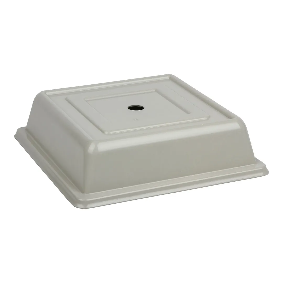 Cambro 978SFVSNH101 Camcover, 10" x 10" Square Fiberglass Beige, 300°F Max, NSF Certified - 144/Case