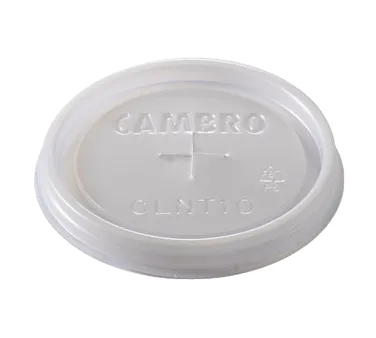 Cambro CLST9190 CamLid Lids Fit Lido LDT16 & Del Mar D14 Tumblers Translucent Made USA - 1000/Case