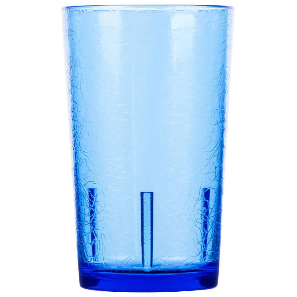 Cambro D12608 Tumbler, 12 oz, 2-15/16" Top Dia, Sapphire Blue Finish, SAN Plastic, Stackable