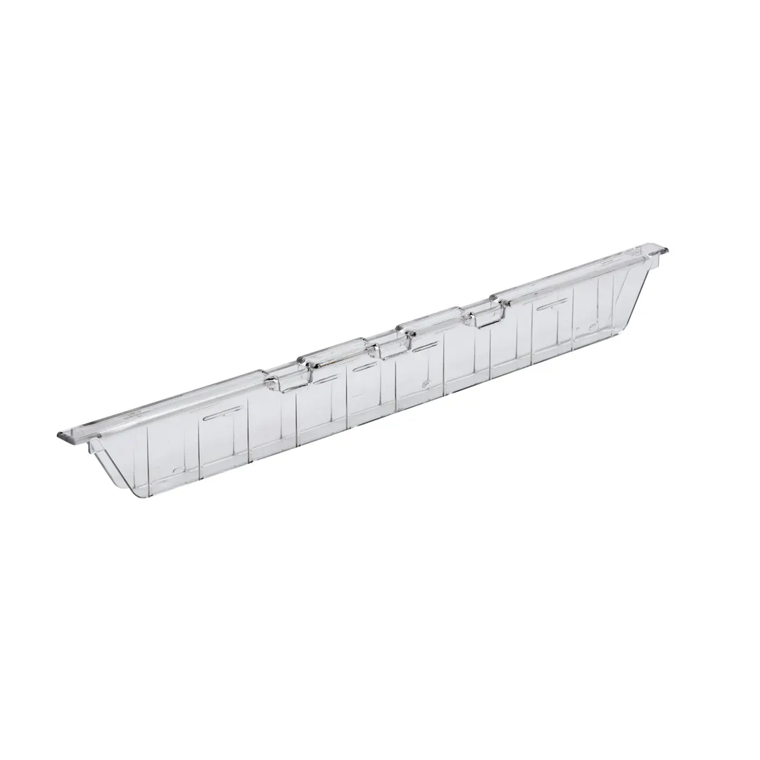 Cambro DIV20135 Divider Bar - 20-7/8" Clear NSF Steam Pan Accessory, 20" Length