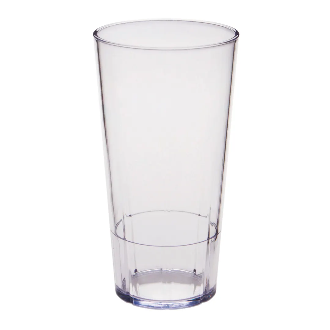 Cambro LDT22152 Lido® Tumbler – 22 oz Clear SAN, 3½″ Top Dia, 6⅝″ Height, Dishwasher Safe