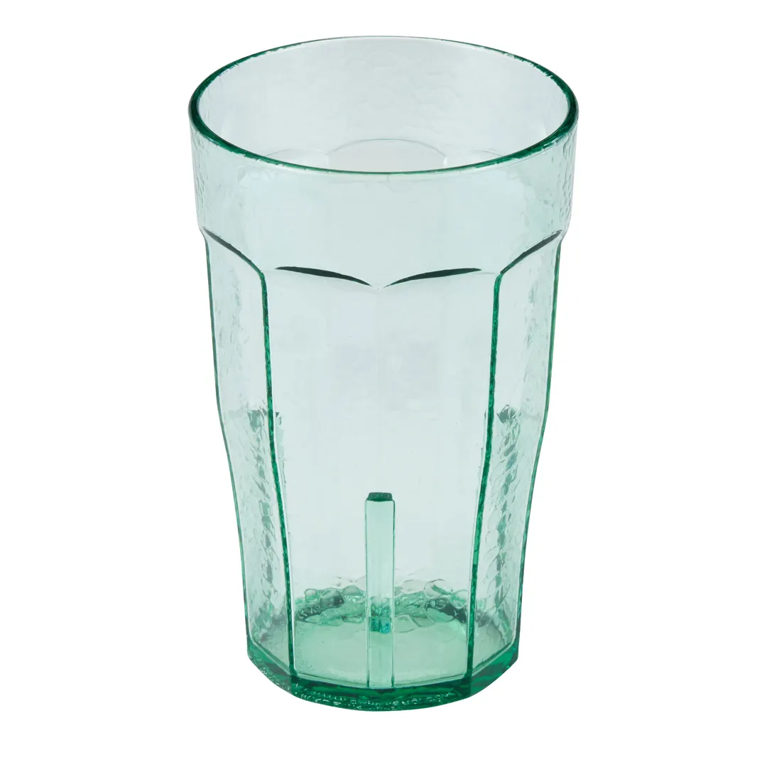 Cambro LT14427 - Laguna Tumbler, 14 oz SAN Plastic, Spanish Green Finish, Impact & Break-Resistant