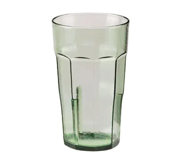Cambro LT22427 Laguna Tumbler – 22 oz SAN Plastic, Textured Hammered Spanish Green Finish