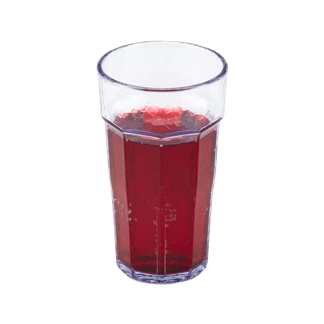 Cambro LT6152 Laguna 6 Oz Tumbler, Clear‑Textured SAN Plastic Impact‑Resistant Lightweight USA Made