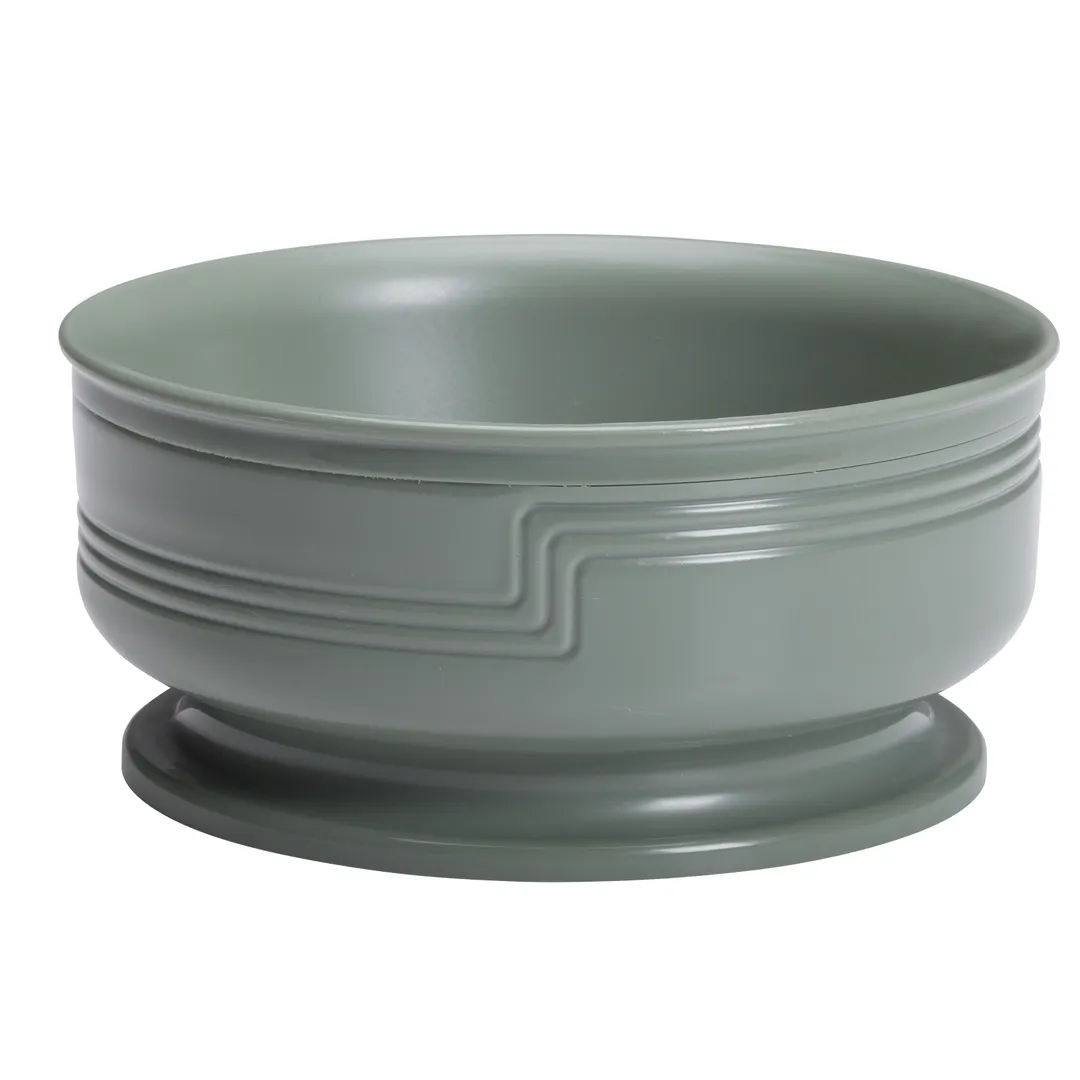 Cambro MDSB16447 Shoreline Bowl – 5‑Inch Green Polypropylene, 16.9 oz, NSF, Dishwasher Safe