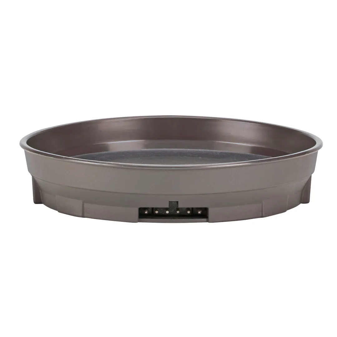 Cambro MDSCDB9457 Base – 9-9/16" Dia x 1-15/96" H, Wheat Camduction® Base, Made in USA