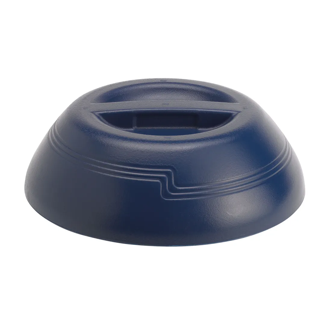 Cambro MDSD9497 Insulated Dome, Fits 9" Plate, 10-1/4" Ø x 3-3/16" H, Navy Blue Poly, Made in USA
