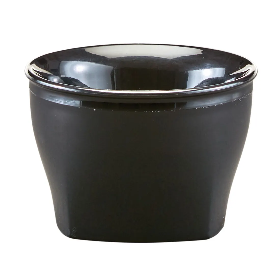 Cambro MDSHB5110 Plastic Bowl, 5 oz, 3½" Dia x 2⅖" H, Black PP, NSF, Dishwasher Safe