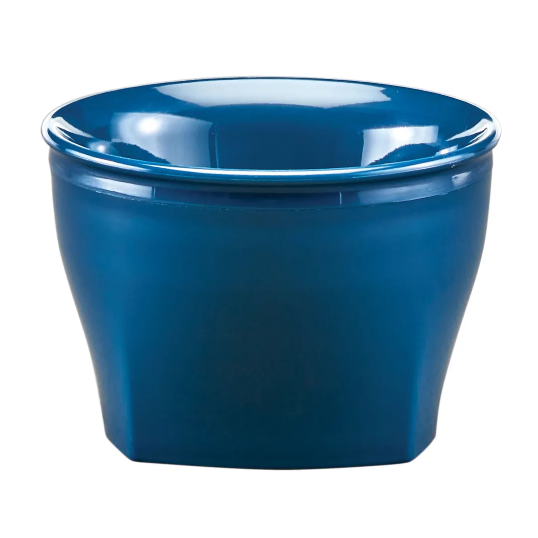 Cambro MDSHB5497 Bowl, 5 oz Capacity, 3½" Dia x 2.4" H, Navy Blue Polypropylene, NSF Dishwasher Safe