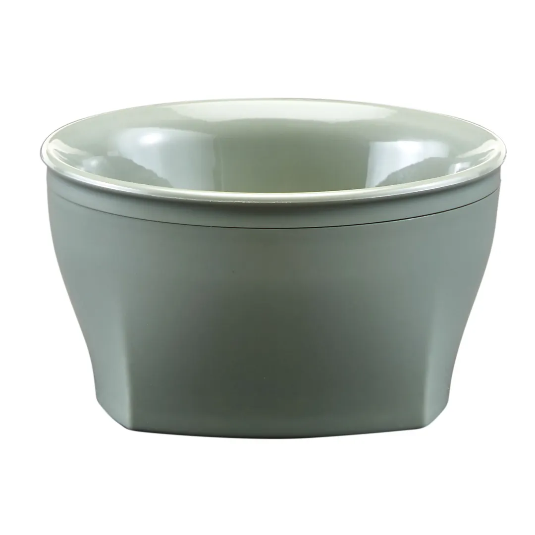 Cambro MDSHB9447 Plastic Bowl, 9 oz, 4‑3⁄8" × 2‑2⁄5" Green Polypropylene, Dishwasher‑Safe, NSF