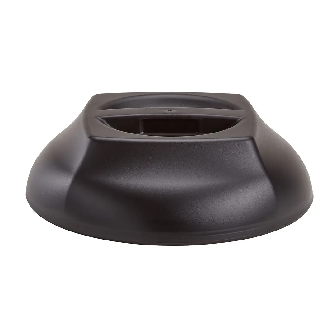 Cambro MDSHD9110 Thermal Dome Cover, Fits 9-Inch Plate, 10-1/4" Ø, 3-3/16" H, Black Polypropylene