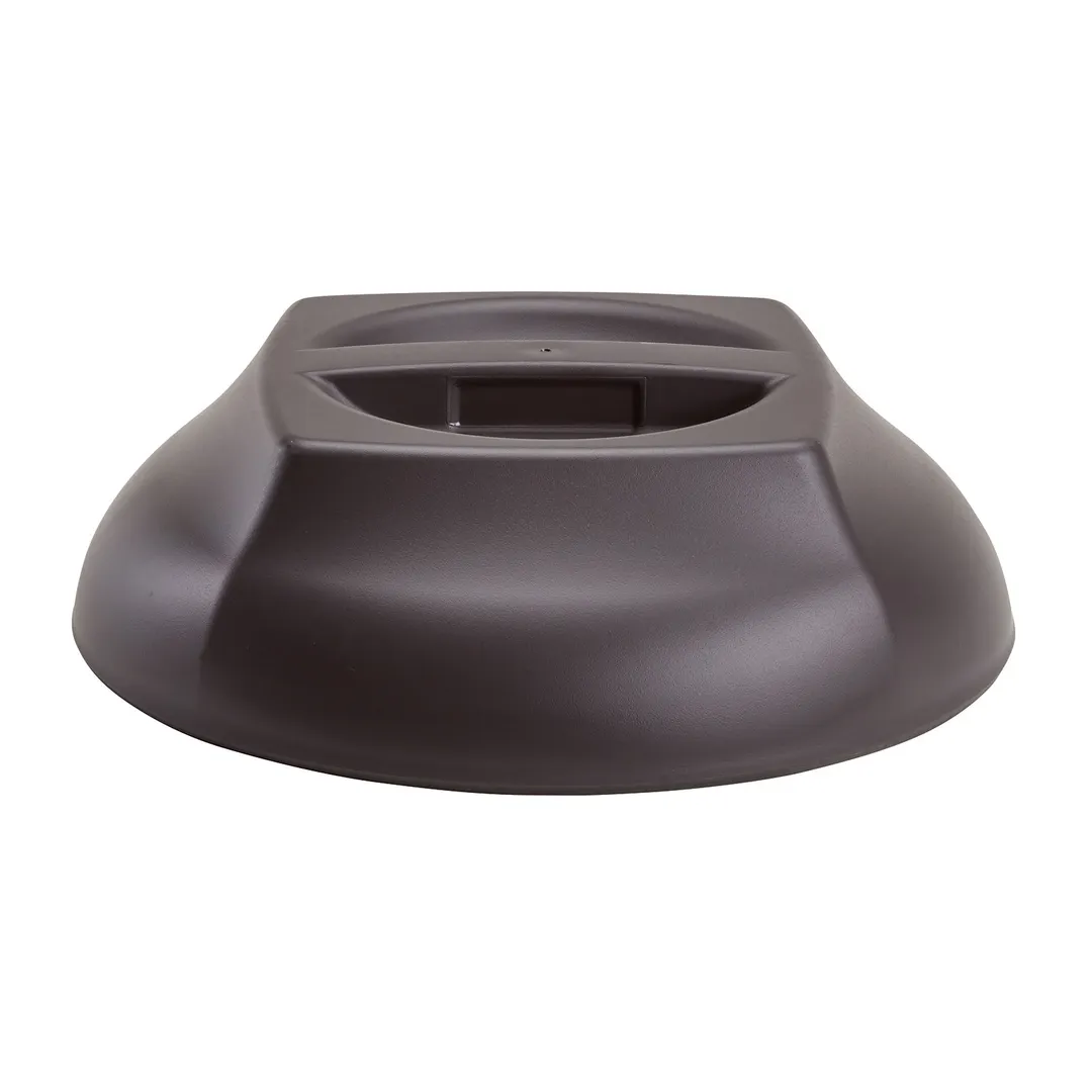 Cambro MDSHD9485 - Insulated Dome Cover, Fits 9" Plate, 10-1/4" Ø x 3-3/16" H, Polypropylene, Gray