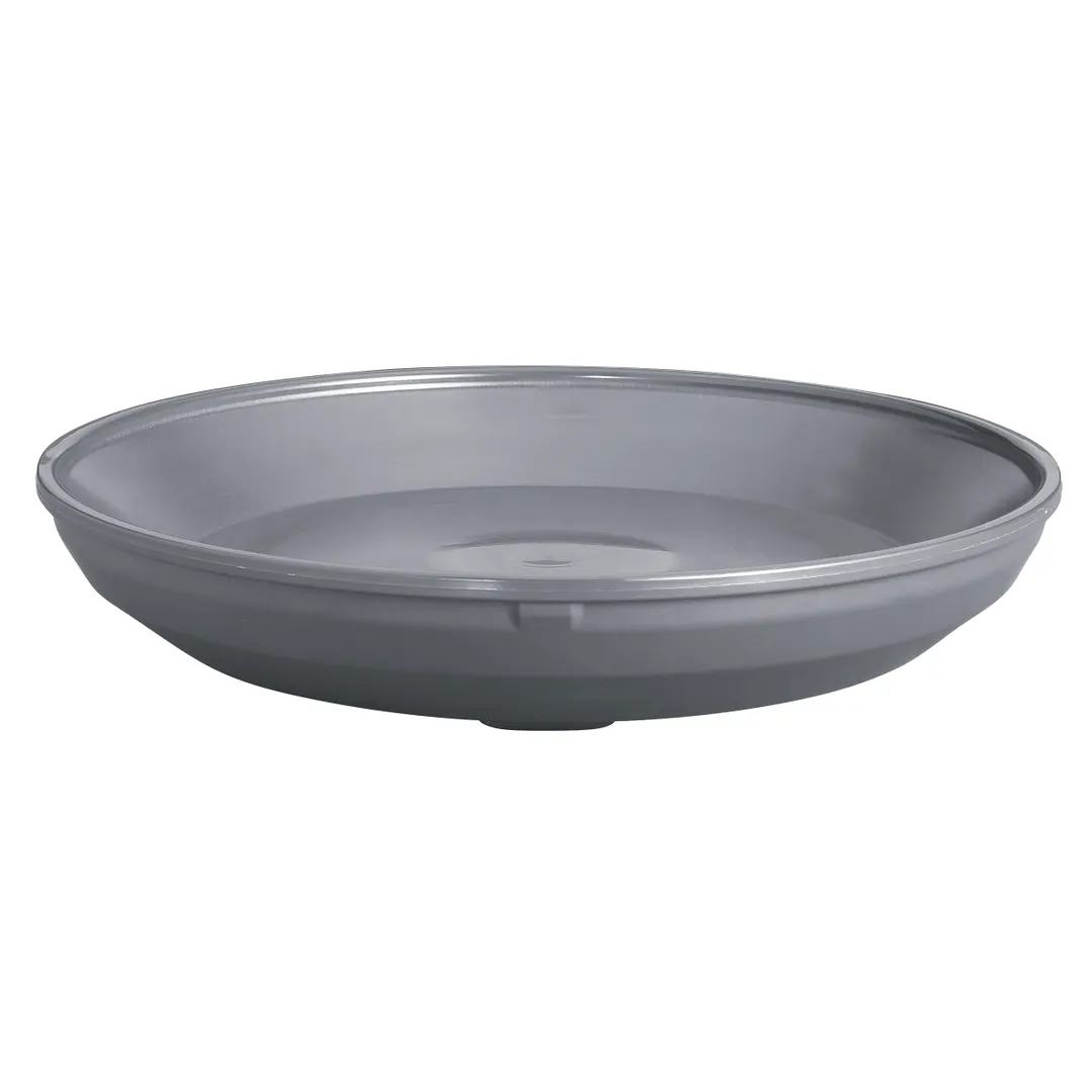 Cambro MDSP9477 Thermal Pellet Base, 9½" Dia x 1¾" H, Dark Gray Plastic, NSF Certified, Made in USA