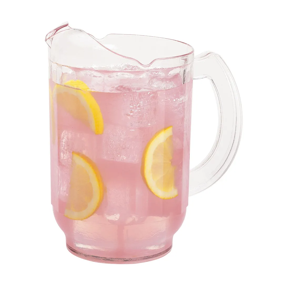 Cambro PL60CW135 - 60 oz Polycarbonate Pitcher 6‑3/4"×7‑7/8" H, NSF, Dishwasher Safe, Made in USA