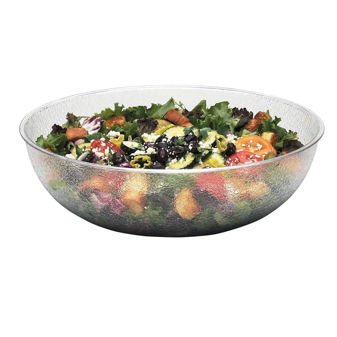 Cambro PSB15176 - 15" Clear Polycarbonate Bowl, 11.2 Qt, Break-Resistant, NSF Certified