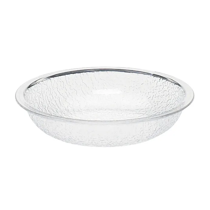 Cambro PSB6176 - 6" Clear Polycarbonate Salad Bowl, 18.8 oz (16‑19 oz) Capacity, Pebbled Finish