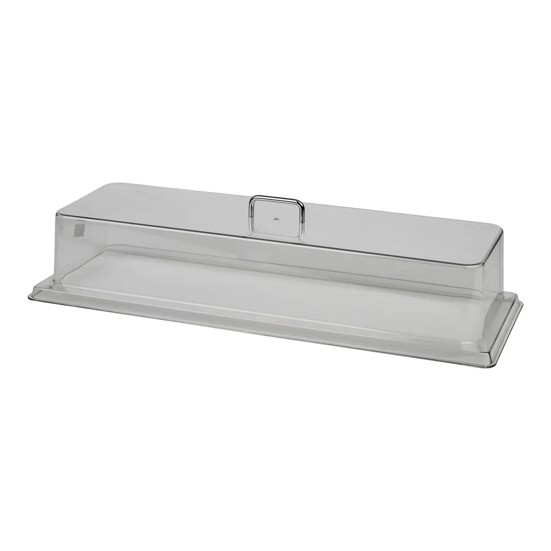 Cambro RD926CW135 Display Cover – 26.5" W x 10" D x 6.25" H Poly, Fits 9" x 26" Tray, Lift‑Off