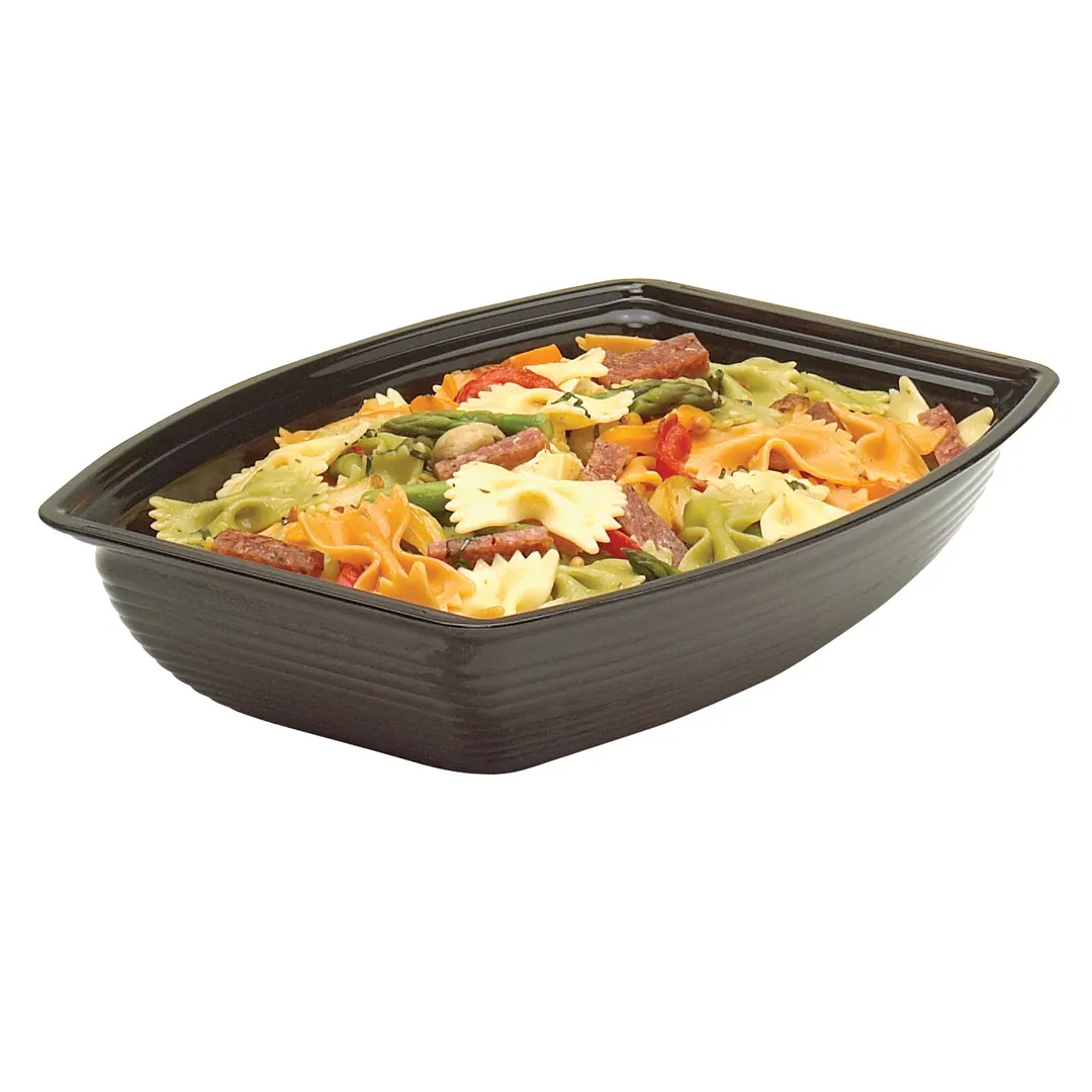 Cambro RSB1419CW110 - 12 Quart Polycarbonate Bowl, 14¼" x 19⅜" Black, NSF Certified, Dishwasher Safe