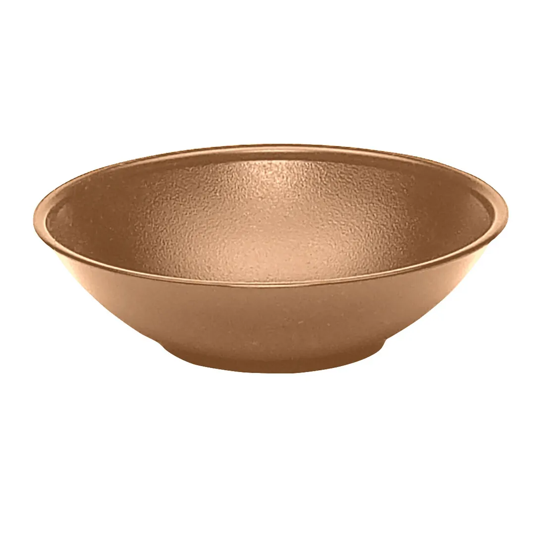 Cambro SB55174 - Beige 5" Diameter 10.9 oz Plastic Bowl, SAN, FDA, Dishwasher Safe, Made in USA