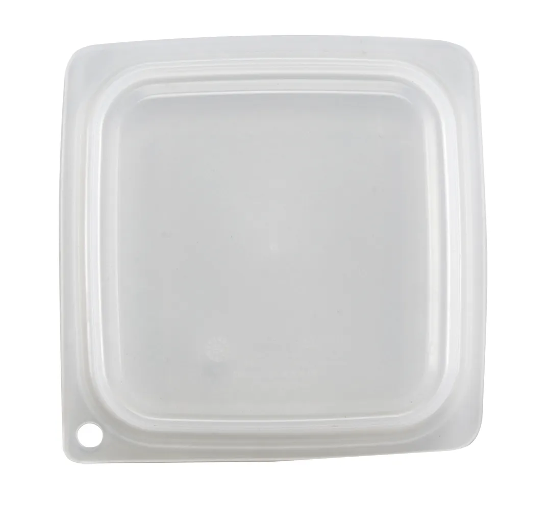 Cambro SFC1FPPP190 Cover – 1‑Quart FreshPro Container, Clear/Translucent Polyethylene, NSF