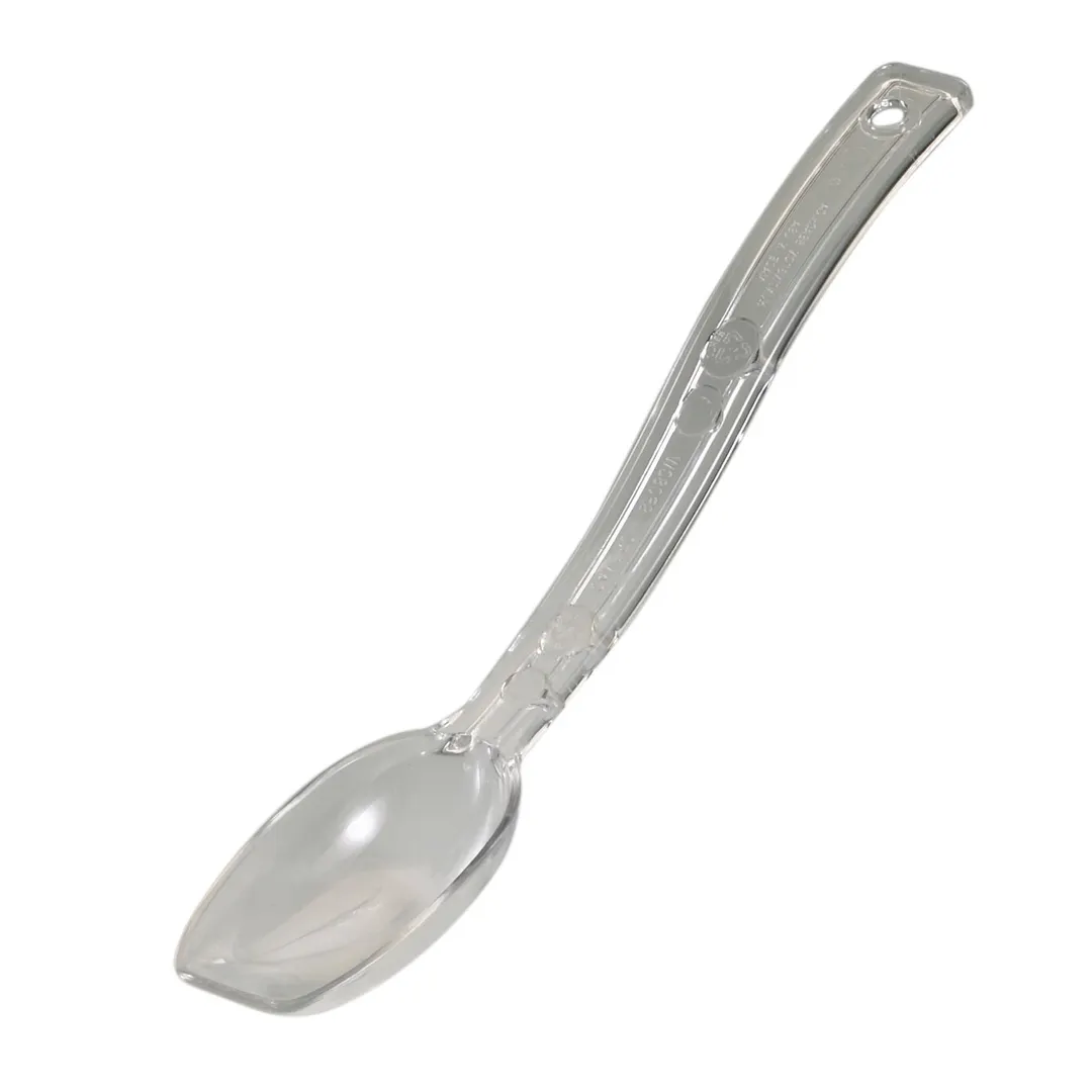 Cambro SPO8CW135 Salad Bar Spoon – 8" Polycarbonate, 1/2 oz Capacity, Hanging Hole, NSF, Made in USA