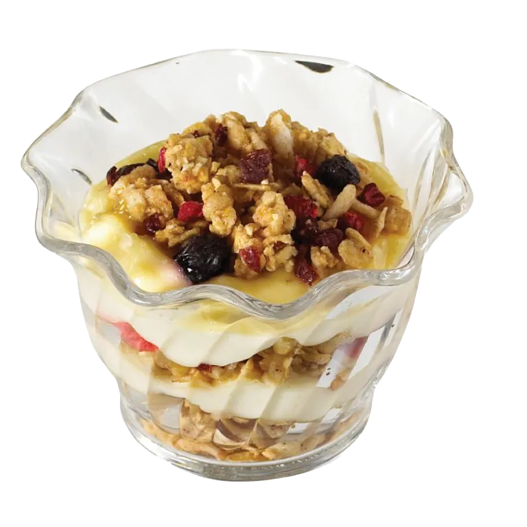 Cambro SRB5148 Swirl Bowl - 5 Oz, 3 Inch Diameter, Break-Resistant SAN White, Made in USA - 24/Case