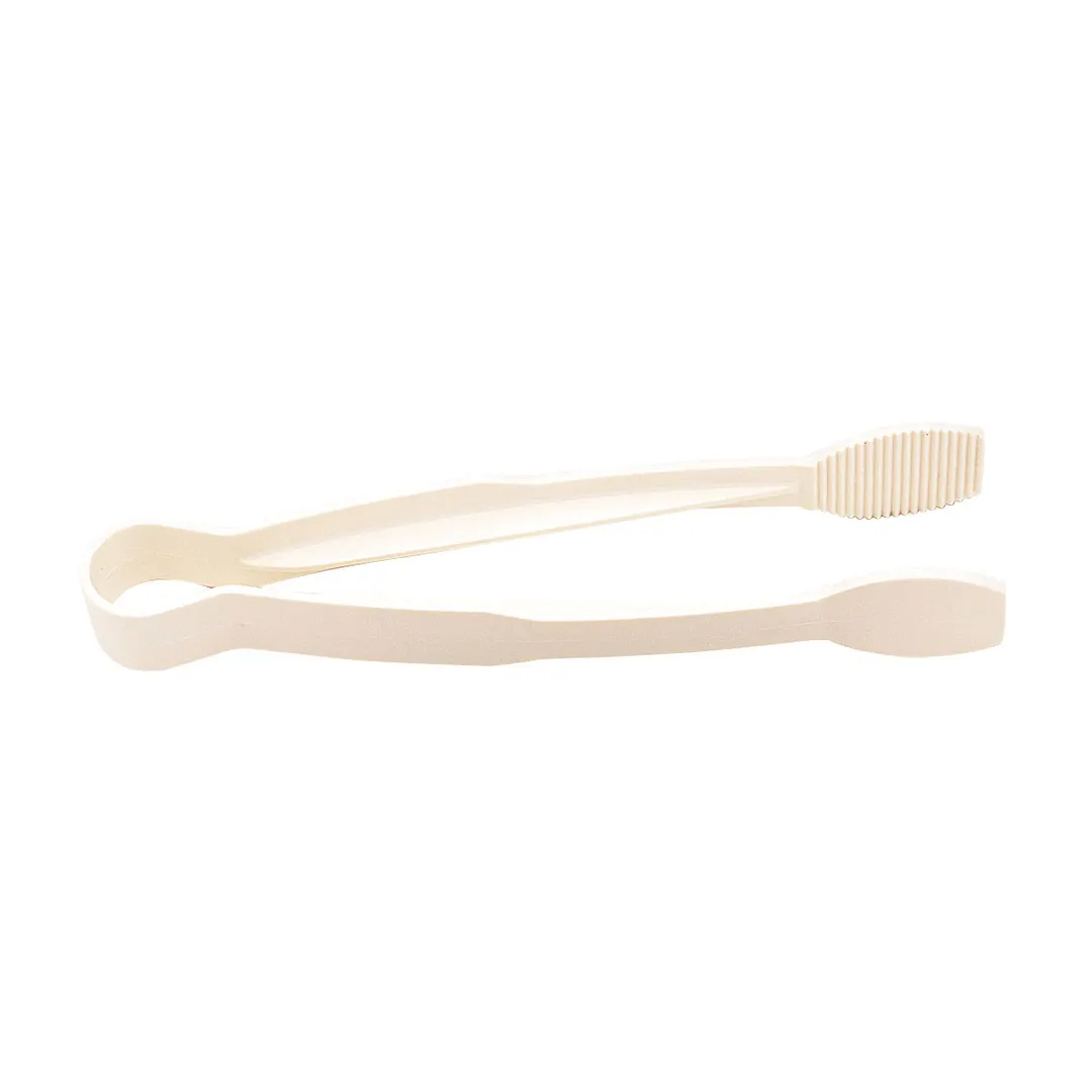 Cambro TG9148 - Lugano Plastic Serving Tongs 9" White Heat-Resist -40°F-212°F NSF Dish-Safe USA