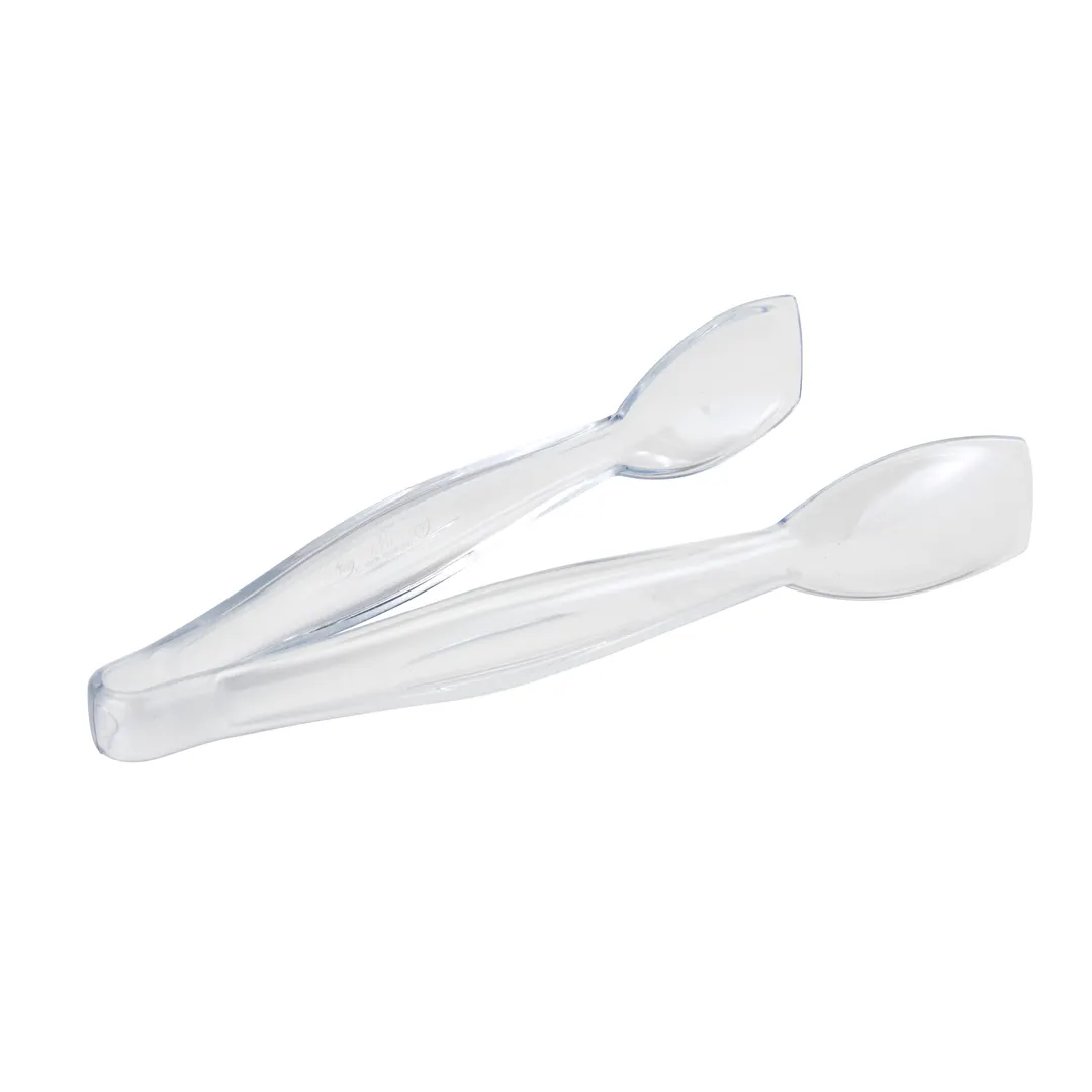 Cambro TGG9135 Lugano Tongs, 9.5" Clear PC, Heat‑Resistant –40°F to 210°F, Dishwasher Safe, NSF
