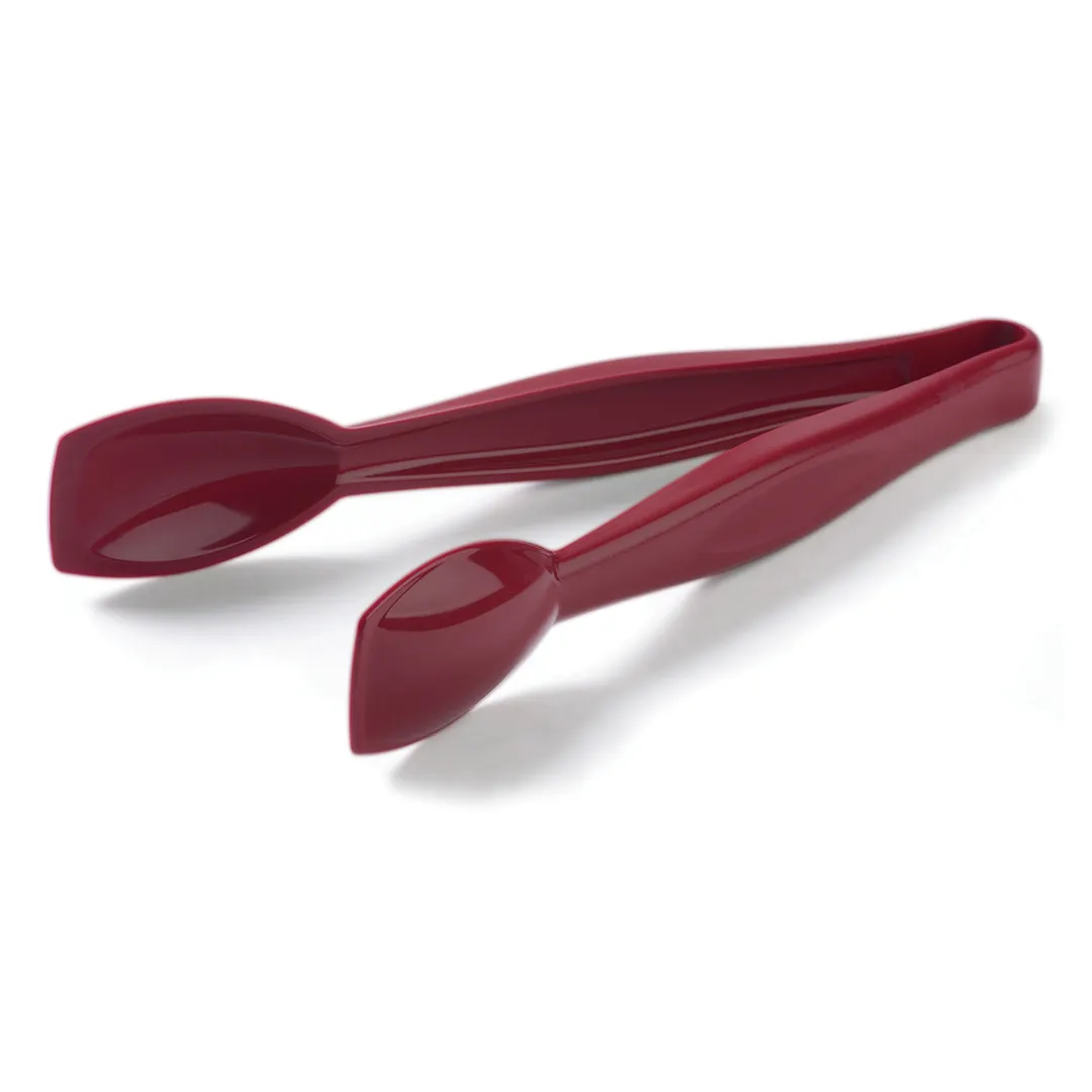 Cambro TGG9782 Tongs, 9-1/2" Red, Heat‑Resistant -40°F to 212°F, Dishwasher Safe, NSF