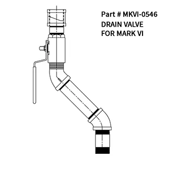 Belshaw MKVI-0546 Drain & Valve