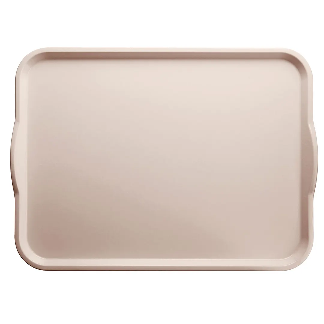 Cambro 1418H101 Camtray Dietary Tray, 14" x 18" Grays Fiberglass Handles, NSF, Made in USA