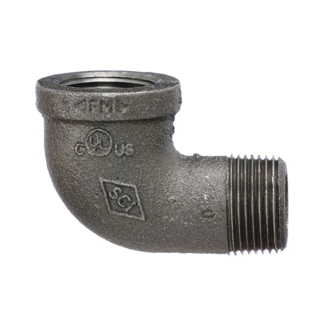 Dormont 16100BPV36BXFT 36" Blue Hose Food Truck Grade Gas Connector Kit w/ (2) Elbows, 1" Dia.