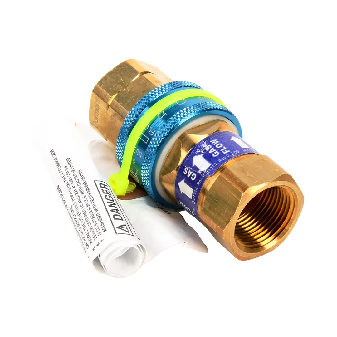 Dormont A75 3/4" (19mm) SnapFast™ QD Brass Water Appliance Connector, Push Inlet Connection Type