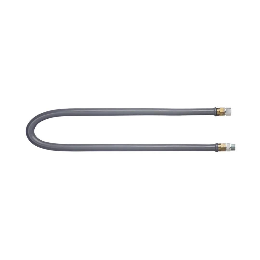 Dormont W100BP48 Hi-Psi® Water Connector Hose, 1" Dia. x 48" L / Covered with S. Steel Braid