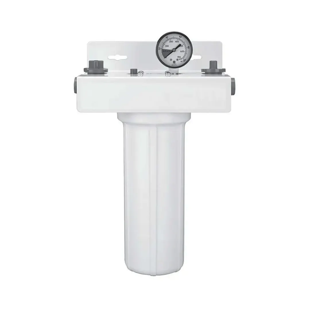 Everpure EV910010 CGS-10 10" Single Filter Housing, 2.0 GPM, 3/8" Inlet, 3/8" Outlet