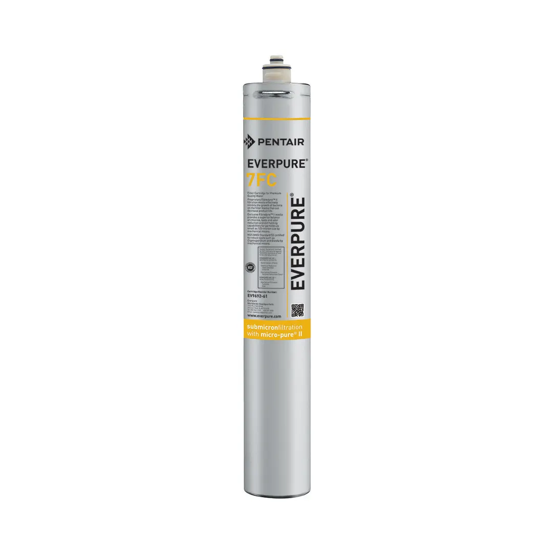 Everpure EV969261 7FC Water Filter Cartridge with 0.2 Micron and 2.5 GPM, 25,000 Gallons