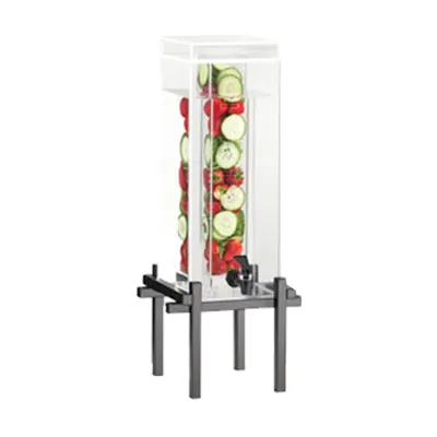 Cal-Mil 1132-1INF-74 1.5‑Gallon Dispenser, 10.25"W x 10.5"D x 17.75"H, Acrylic Bowl, Metal Base