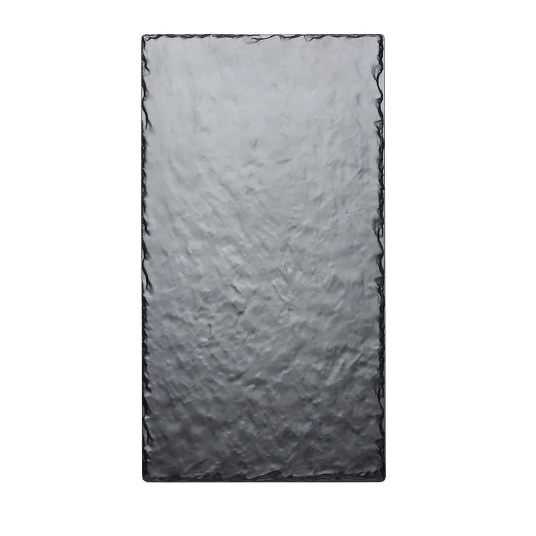 Cal-Mil 1522-1020-65M Faux Slate Serving Board, 10"W x 20"D x 1/2"H, Rectangular, Melamine, Black