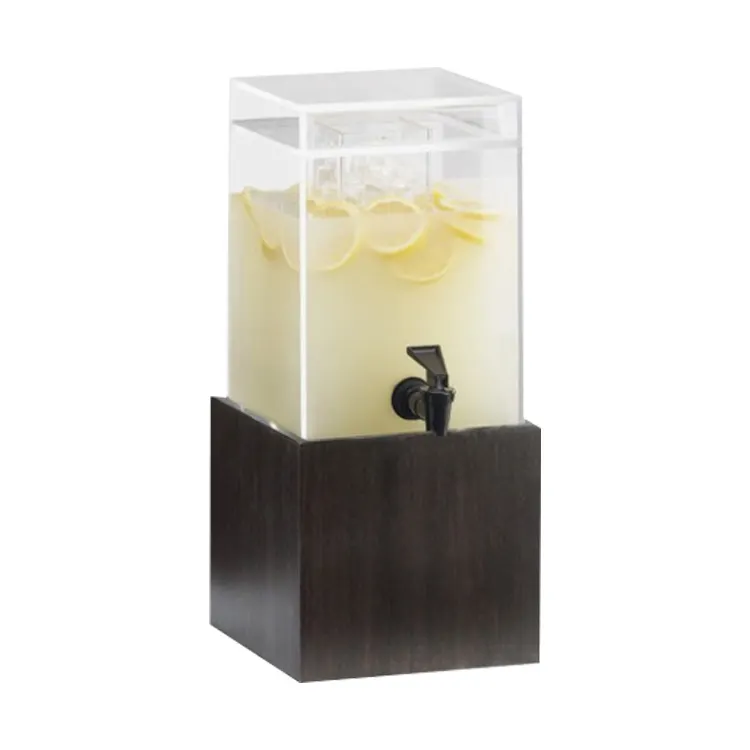 Cal-Mil 1527-1INF-96 Bamboo 1.5‑Gallon Dispenser, 8.25×9.75×17.75 in, Acrylic/Wood, Infusion Chamber